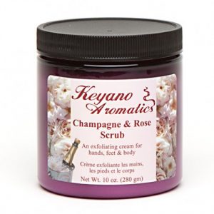 Keyano Champagne & Rose Scrub 10 oz-0