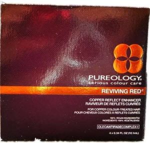 Pureology Reviving Red Copper Reflect Enhancer 4x0.34 oz-0