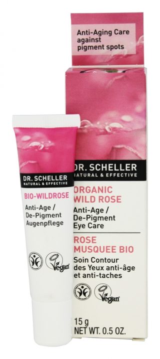 Dr.Scheller Organic Wild Rose Anti-Age De-Pigment Eye Care 0.5 oz-0