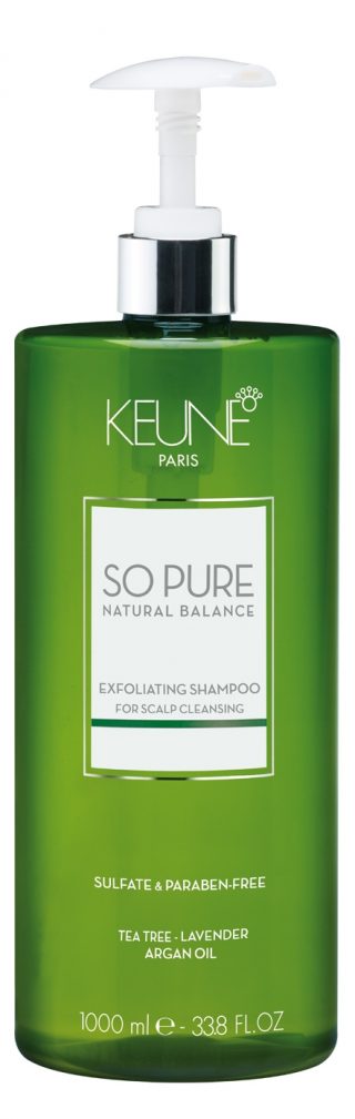 Keune So Pure Exfoliating Shampoo with pump 33.8 oz / 1000 ml-0
