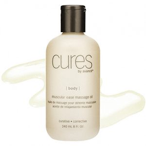 Cures by Avance Muscular Ease Massage Oil 8 zo-0