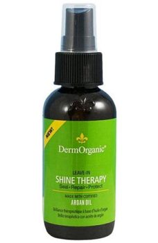 DermOrganic Leave-In Shine Therapy w/Argan Oil 3.38 oz-0