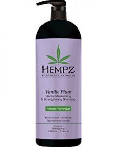 Hempz Vanilla Plum Herbal Moisturizing & Strengthening Shampoo 33.8 oz-0