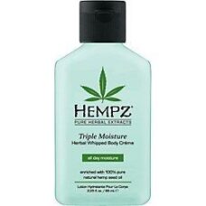 Hempz Triple Moisture Herbal Whipped Body Crème 2.25 oz.-0