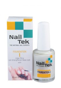 Nail Tek Foundation I Strengthening Ridge-Filling Base Coat 0.5 oz-0