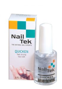 Nail Tek Quicken Polish Drying Top Coat 0.5 oz-0
