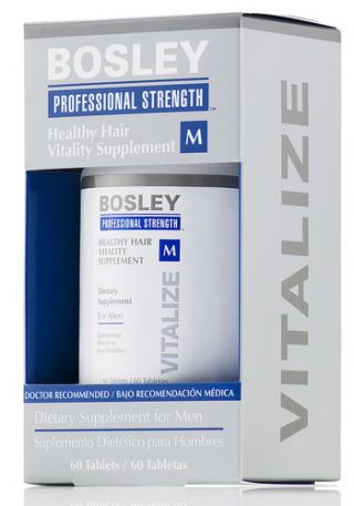 BosleyPro Healthy Hair Men's Supplements - 60 ct.-0