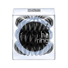 INVISIBOBBLE THE TRACELESS HAIR RING BRACELETS 3 PCS IN PACK - TRUE BLACK-0
