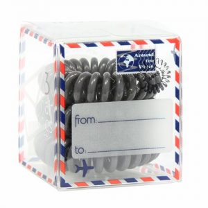 INVISIBOBBLE THE TRACELESS HAIR RING BRACELETS 3 PCS IN PACK – LETTER FROM GREY-0