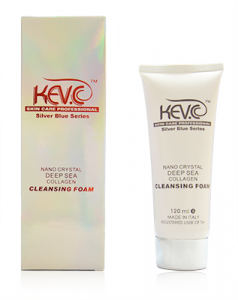 KEV.C Nano Crystal Deep Sea Collagen Cleansing Foam 120 ml-0