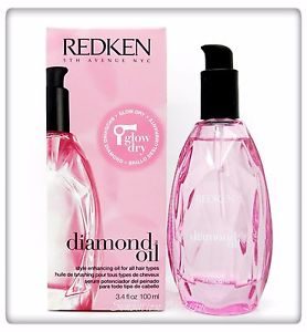 Redken Diamond Oil Glow Dry Style Enhancing Blow Dry Oil 3.4 oz-0