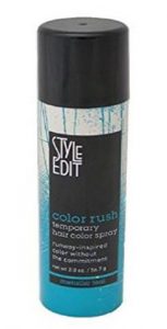 Style Edit Color Rush Temporary Hair Color Spray Metallic Teal 2 oz-0