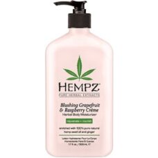Hempz Blushing Grapefruit and Raspberry Crème Herbal Body Moisturizer 17 oz Beauty Products UltraBeauty.shop Hempz Blushing Grapefruit and Raspberry Crème Herbal Body Moisturizer 17 oz UltraBeauty.shop