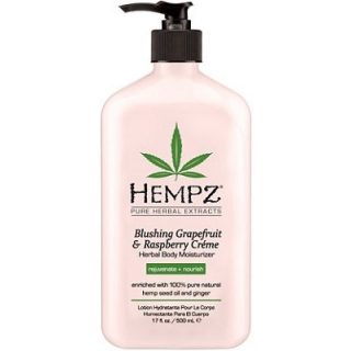 Hempz Blushing Grapefruit & Raspberry Crème Herbal Body Moisturizer 17 oz-0