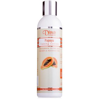 Dinur Papaya Toning Lotion For Normal to Dry Skin 8 oz-0