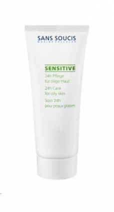 Sans Soucis Sensitive 24-hour Care for Oily Skin with Aloe Vera 40 ml-0