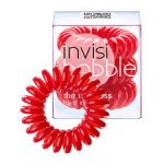 Invisibobble 3 traceless Hair Ring Raspberry Red-0