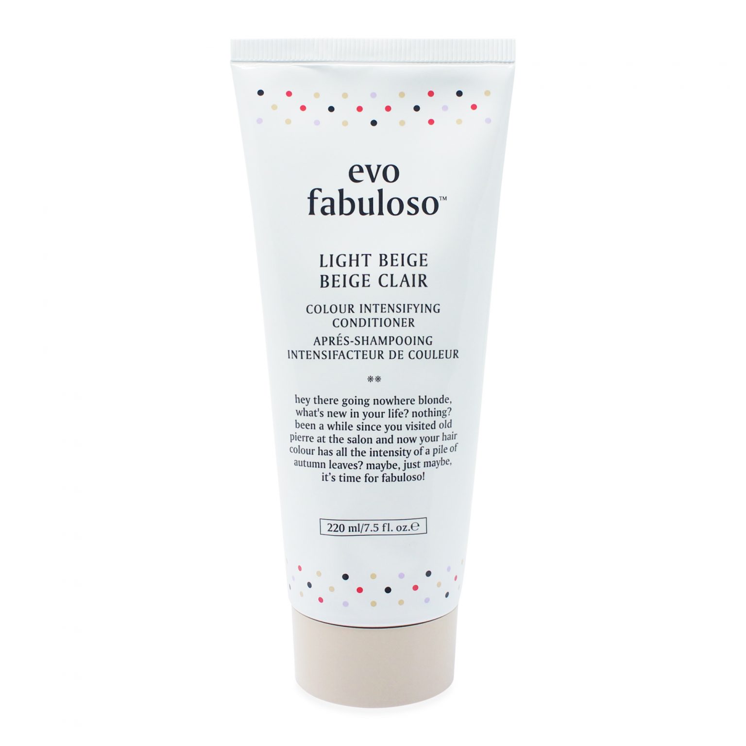 Evo Fabuloso Color Intensifying Conditioner Light Beige