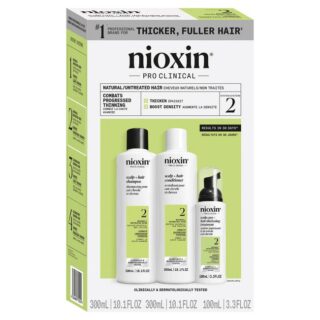 Nioxin System 2, Shampoo, Conditioner, Scalp Treatment