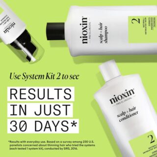 Nioxin System 2, Shampoo, Conditioner, Scalp Treatment - Image 4