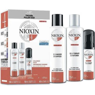 Nioxin System Trial Kit 4, Cleanser, Scalp Therapy, Scalp Treatment UltraBeauty.shop