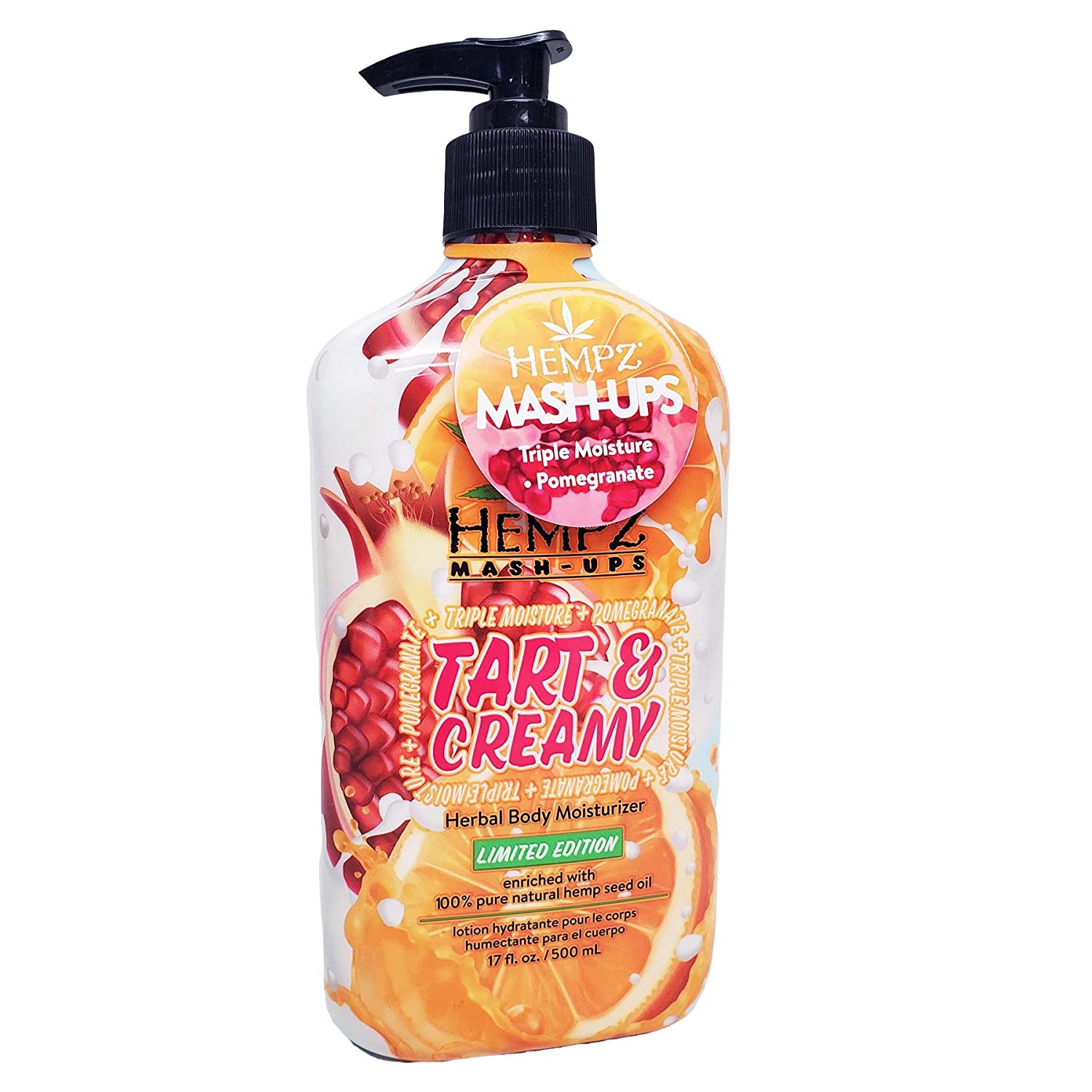 Hempz Tart & Creamy Moisturizing Body Lotion 17 Fl. Oz.