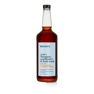 Woody's 3-in-1 Shampoo/Conditioner/Body Wash 32 Oz
