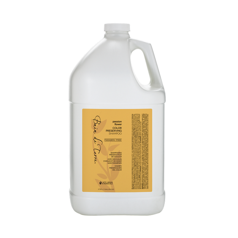 Bain de Terre Passion Flower Color Preserving Shampoo, 1Gallon