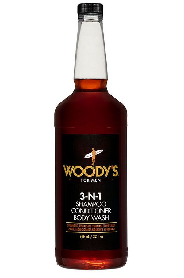 Woody’s 3in1 Shampoo/Conditioner/Body Wash 32 Oz