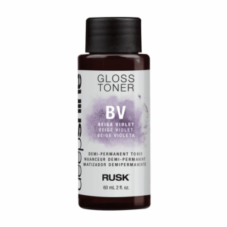 Rusk Deepshine Blonde Perfected Gloss Toner Beige Violet 2 Oz UltraBeauty.shop
