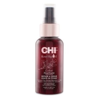CHI Farouk Rose Hip Oil Color Nuture Repair & Shine Leave-In Tonic 2 Oz UltraBeauty.shop