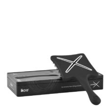 Ikoo Paddle X Classic Brushes- BELUGA BLACK - Image 1