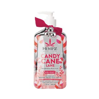 Hempz Candy Cane Lane Herbal Body Moisturizer 17 Oz.