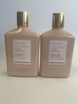 Alfaparf Lisse Design Keratin Smooth Maintenance Duo Shampoo 8.45 Oz & Conditioner 8.45 Oz. UltraBeauty.shop