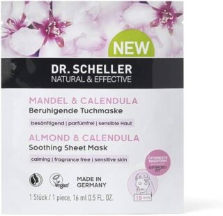 Dr. Scheller Almond & Calndula Soothing Sheet Mask 1 piece - Image 1