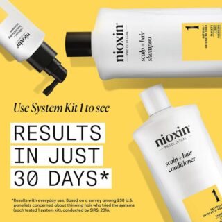 Nioxin System Trial Kit 1, Cleanser, Scalp Therapy, Scalp Treatment UltraBeauty.shop
