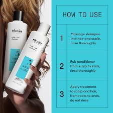 Nioxin System Kit 3,Cleanser, Conditioner, Scalp Treatment UltraBeauty.shop