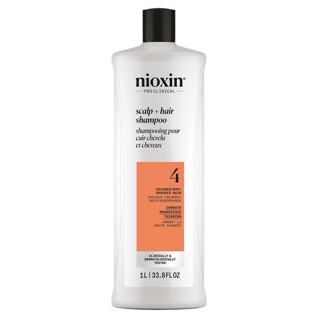 Nioxin System 4 Cleanser Shampoo 33.8 Oz.