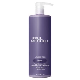 Paul Mitchell Platinum Plus Deep Violet Shampoo 33.8 Oz. - Image 1
