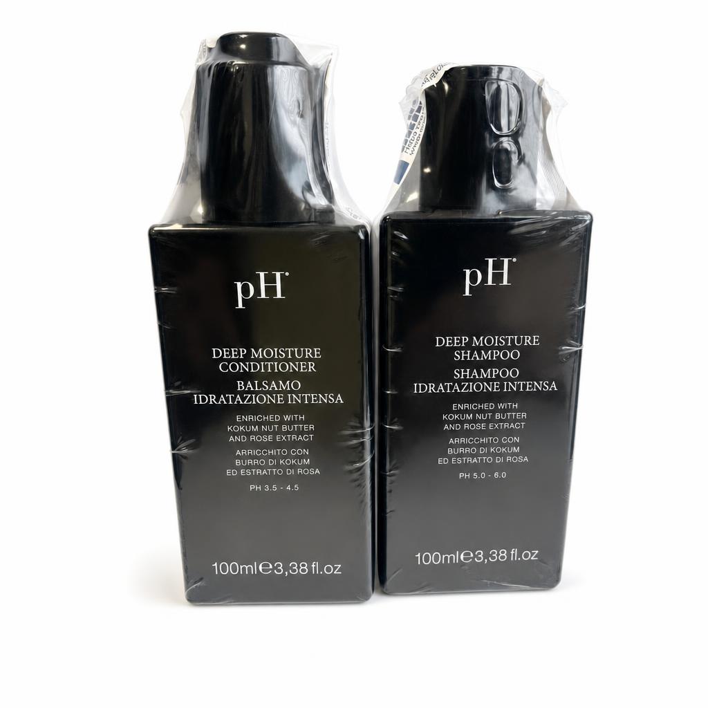 pH Laboratories Kit Deep Moisture Shampoo & Conditioner 3.38 Oz. (Travel size)