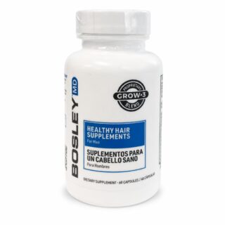 BosleyMD Healthy Hair Growth Supplements 60 Capsules For Men