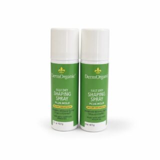 DermOrganic Fast Shaping Spray Plus 1.5 Oz. Pack of 2
