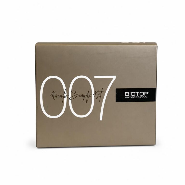 Biotop 007 Professional Keratin Sample Kit (shampoo 20ml, Mask 20ml, Serum 10ml)