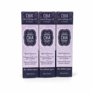 Trissola Chia Smoothing Oil Set of 3- 0.5 Oz.