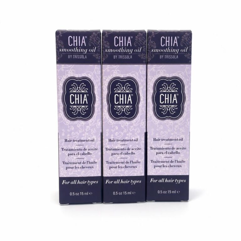 Trissola Chia Smoothing Oil Set of 3- 0.5 Oz.