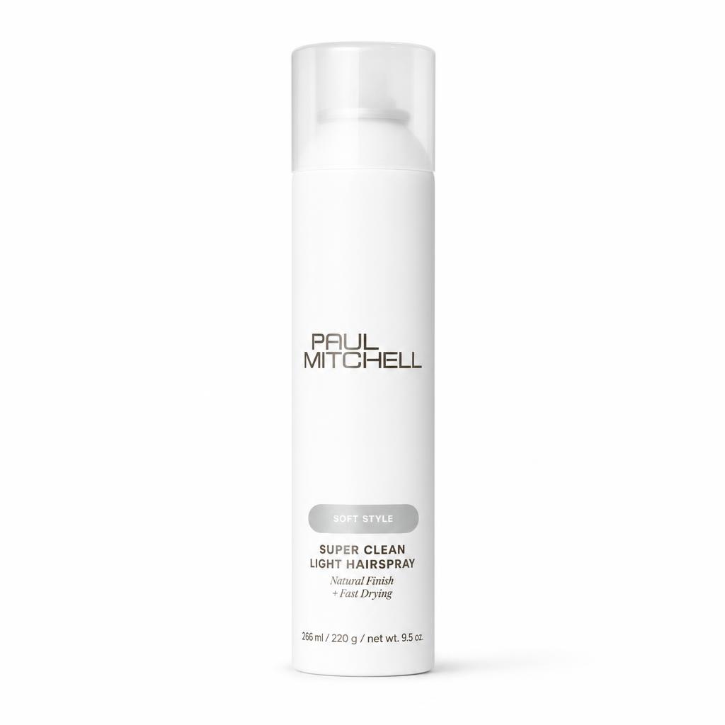 Paul Mitchell Soft Style Super Clean Light Finishing Spray 55% VOC 9.5 Oz.