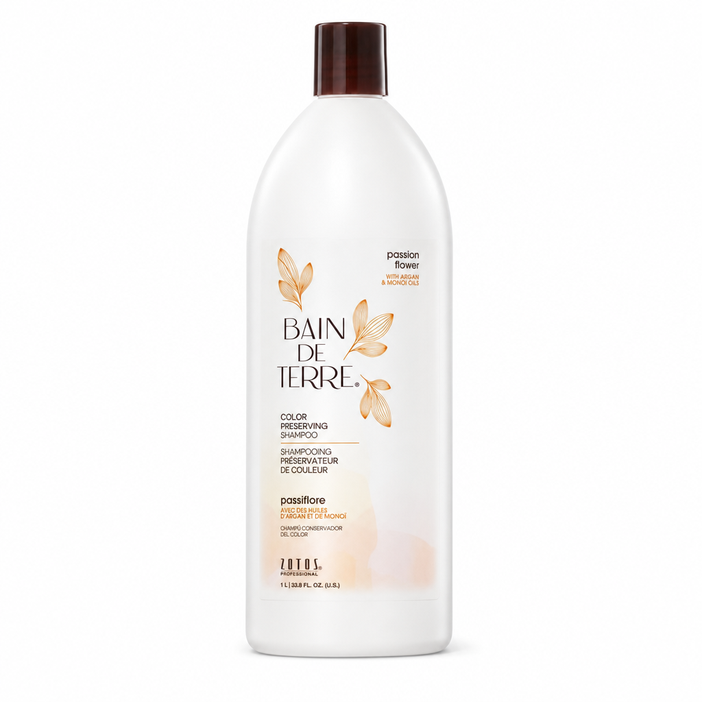 Bain de Terre Passion Flower Color Preserving Shampoo 1L Bain de Terre Passion Flower Color Preserving Shampoo 1L