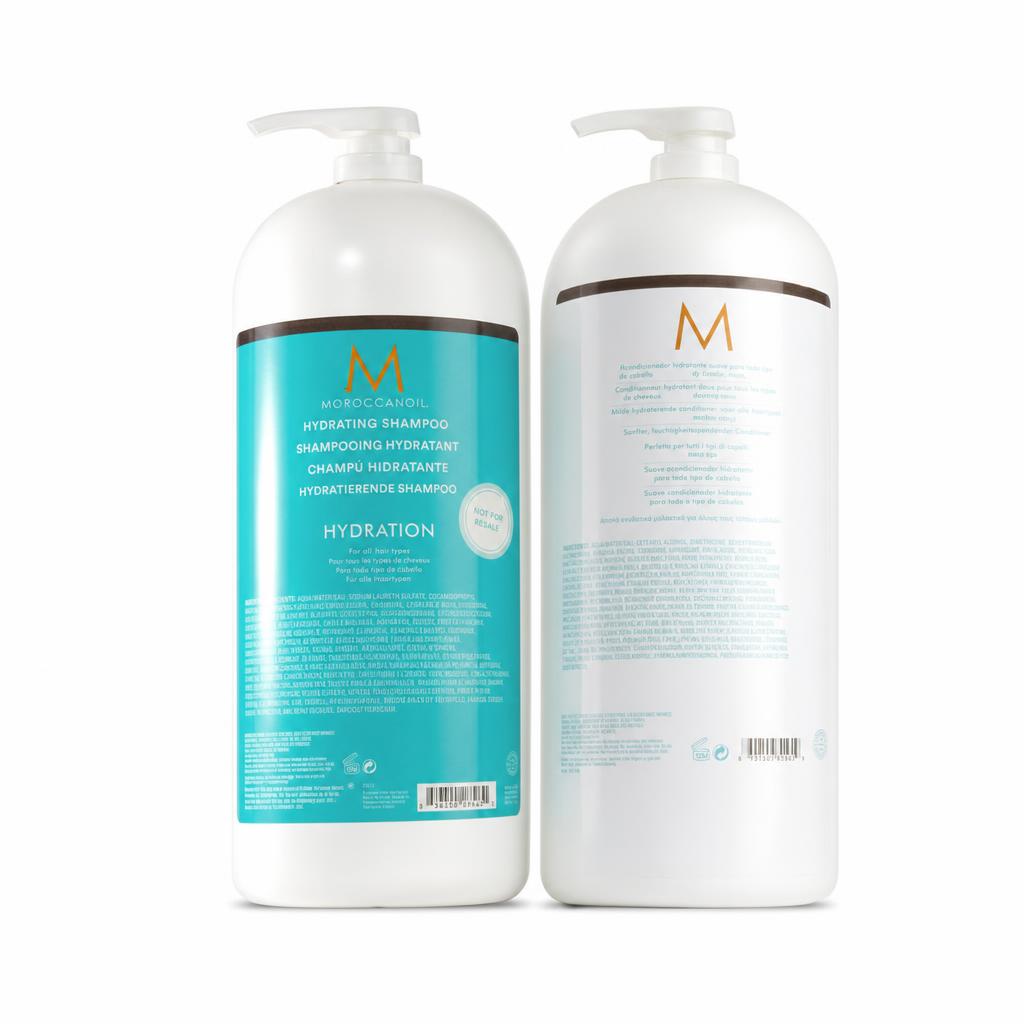 Moroccanoil Hydrating Shampoo & Conditioner 67.6 oz/2 Liter Duo Moroccanoil Hydrating Shampoo & Conditioner 67.6 oz/2 Liter Duo