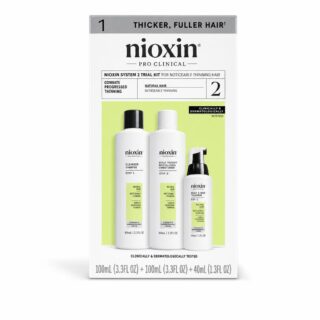 Nioxin System Trial Kit 2, Shampoo, Conditioner, Scalp Treatment
