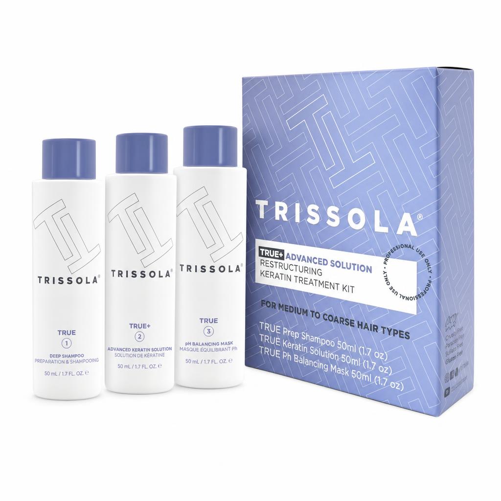 Trissola True Trial Restructuring Keratin Treatment Kit 1.7 Fl.oz. Trissola True Trial Restructuring Keratin Treatment Kit 1.7 Fl.oz.